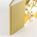 Oblong lemon notebook