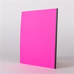 Petit cahier Carbone de 40 pages Couverture rose, pages jaune