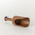 Large wooden bath salt spoon