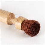 Grand pinceau à maquillage en bois et poils de chèvre