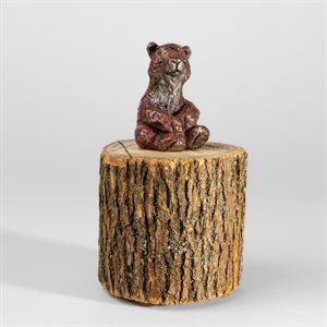 Ours miniature assis – Bronze – No 1 / 50