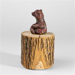 Ours miniature assis – Bronze – No 1 / 50
