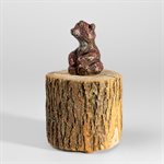 Ours miniature assis – Bronze – No 1 / 50