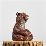 Ours miniature assis – Bronze – No 1 / 50