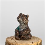 Ours miniature assis – Bronze – No 5 / 50