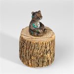 Ours miniature assis – Bronze – No 5 / 50