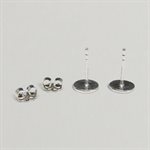 Phillips Screw Stud Earrings in polished silver