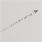 Teardrop and Freshwater Pearl Bracelet – black pearl – M / L