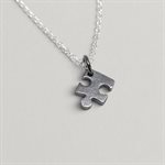 Pendentif Casse-tête en argent oxydé