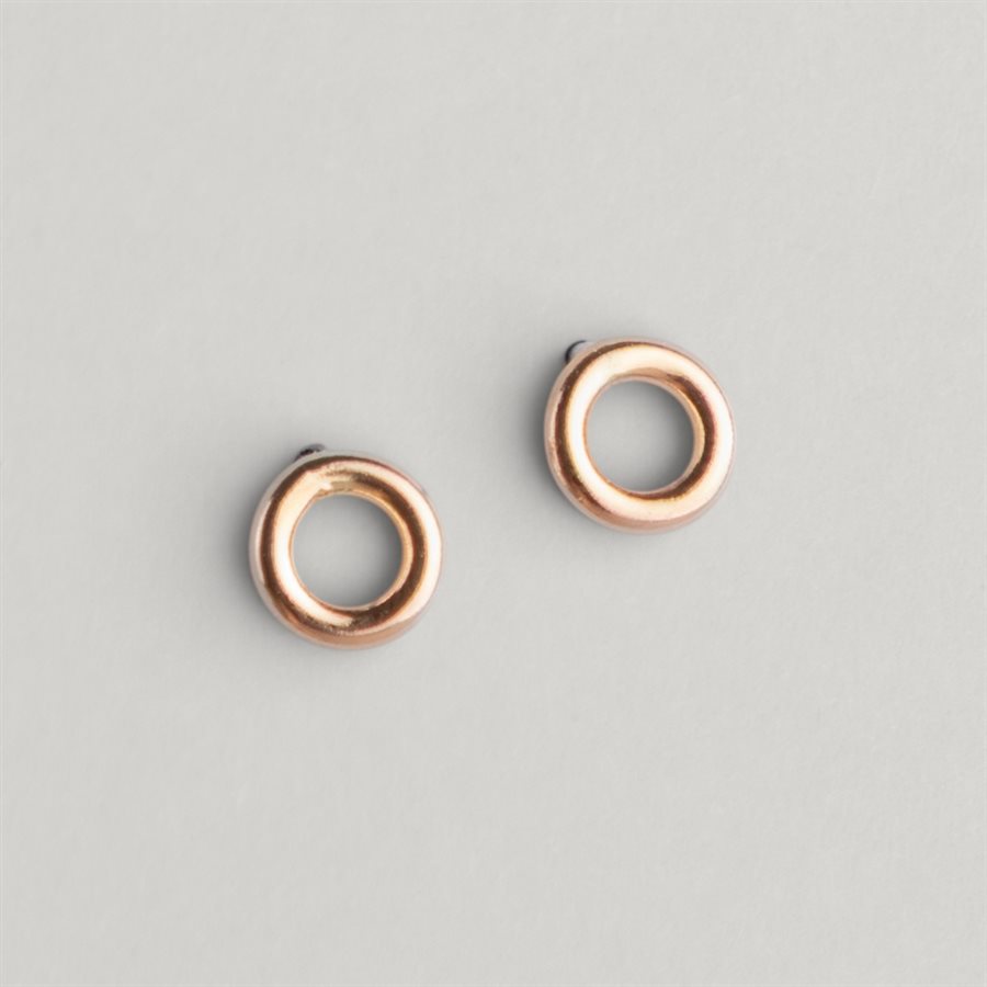 Boucles d’oreilles Symbole Degré en or fusionné