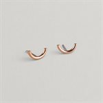 Boucles d’oreilles Symbole Parenthèse en or fusionné