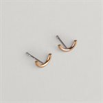 Boucles d’oreilles Symbole Parenthèse en or fusionné