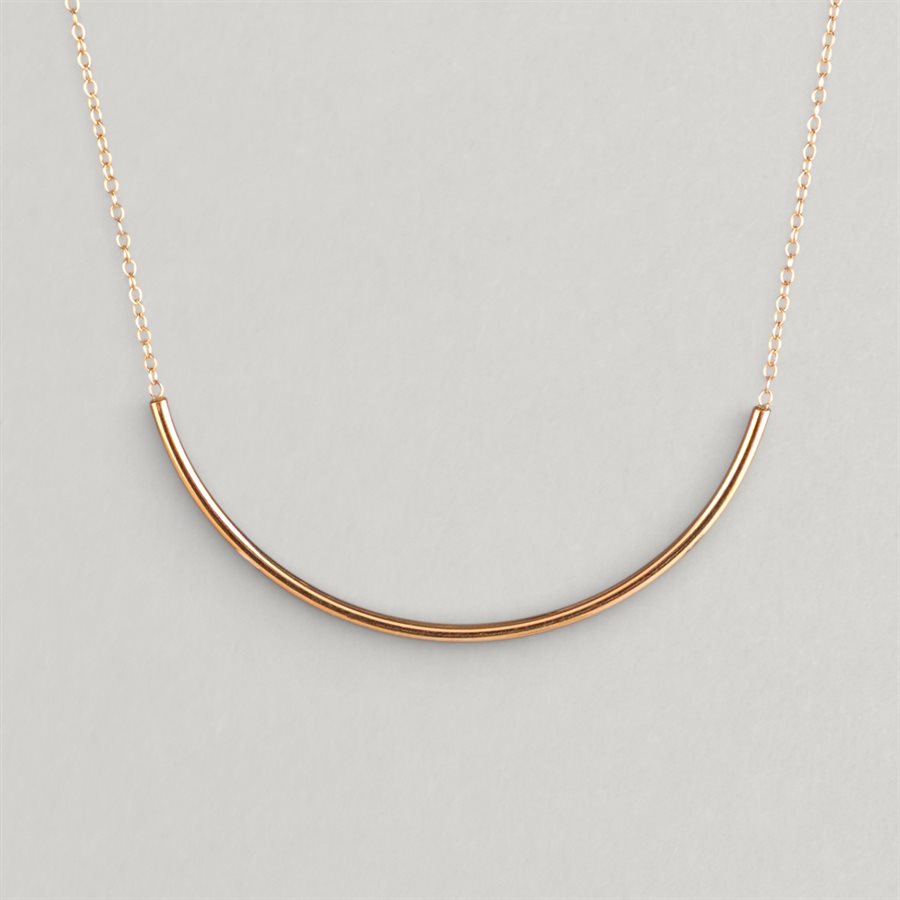 Collier Parenthèse en or fusionné