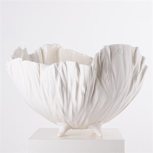 Large porcelain poppy bowl