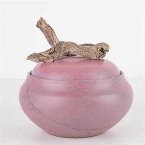 Handmade ceramic pet urn 3