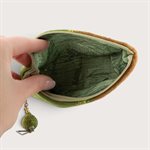 Moyenne pochette en laine feutrée - Vert 2