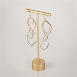 Gotitas earring in gold-plated silver