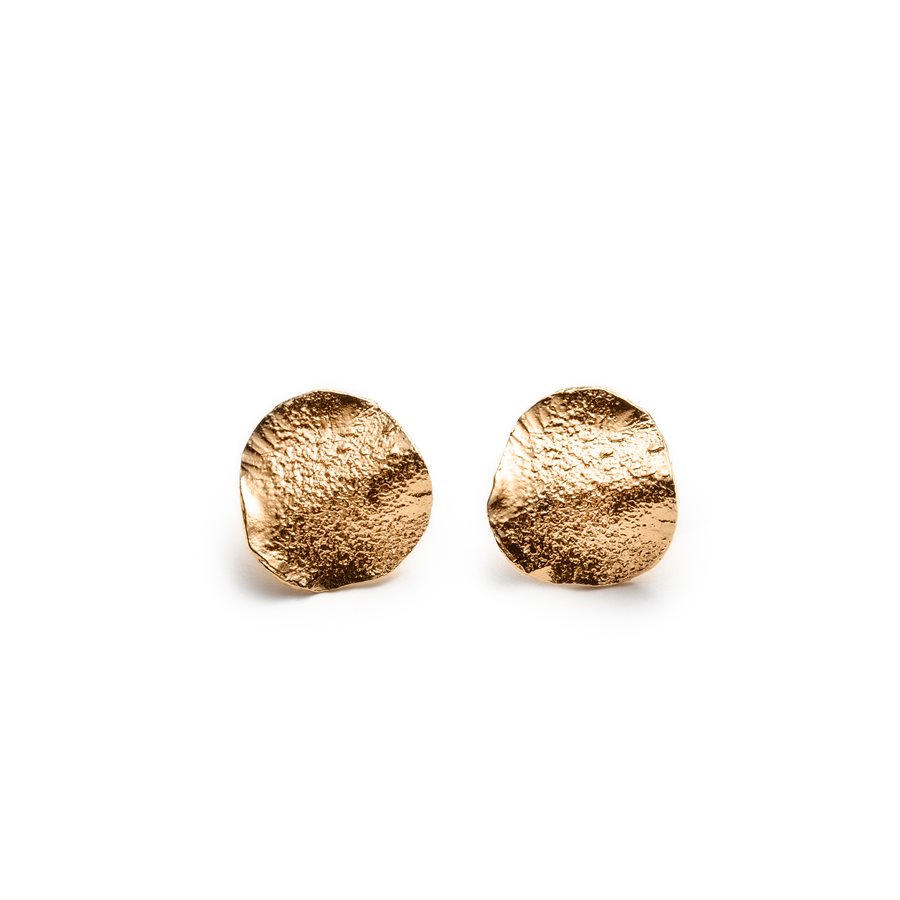 Mini Olas gold-plated silver earring