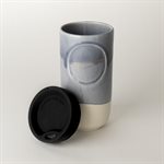 Carry on blue coffee tumbler - Plane
