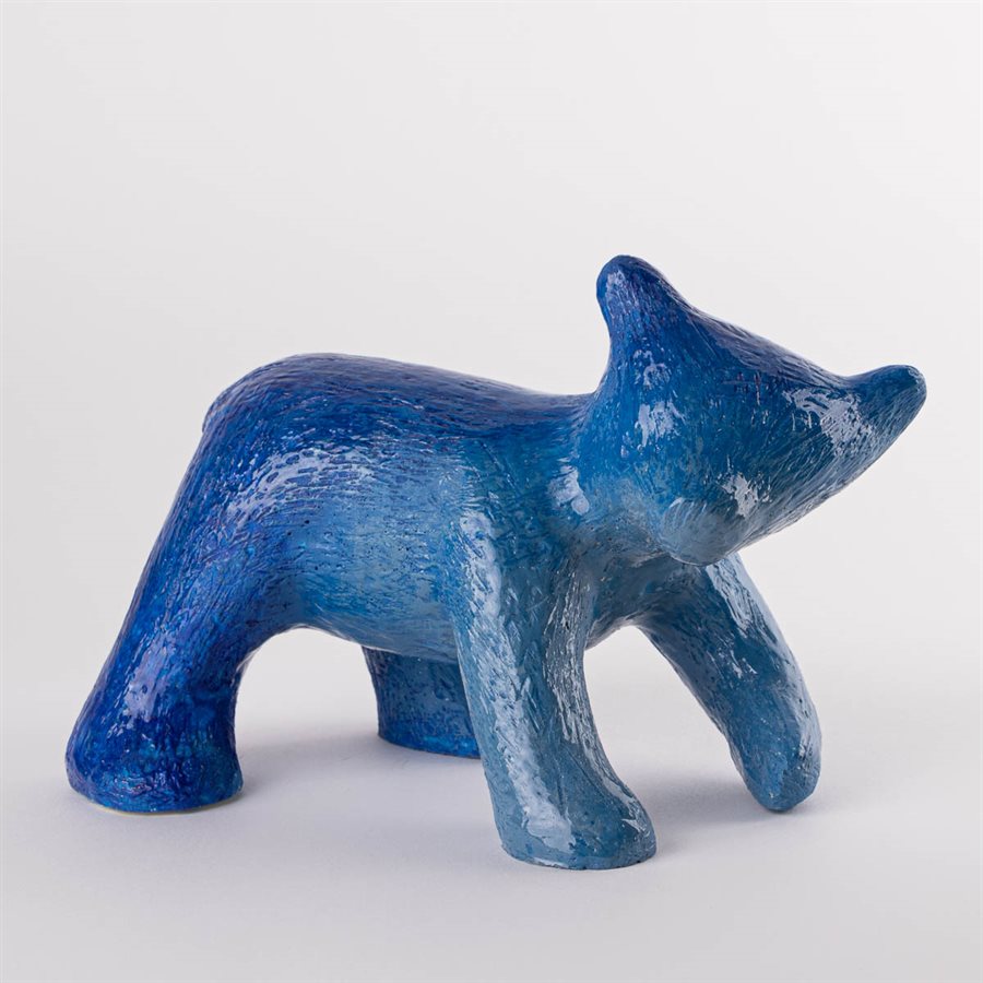 Small miniature resin bear