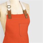 Handmade Cotton and Recycled Leather Apron – 2