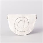 Tyvek wallet, @ model, white and silver