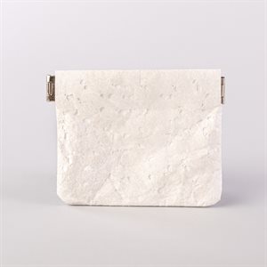 Tyvek wallet, snowflake model, white
